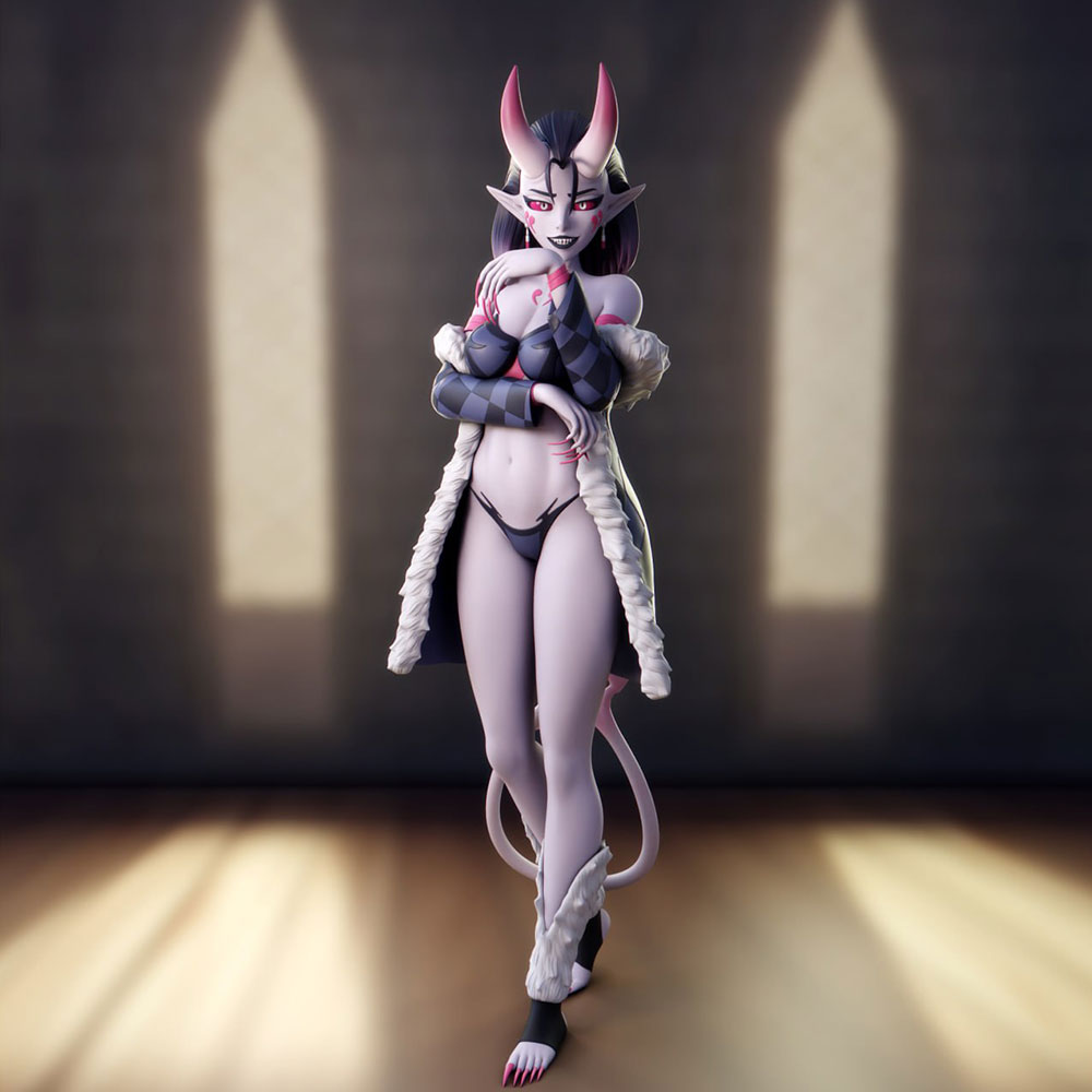 3D Printing App - 1/24 Sexy Girl Resin Model Kits