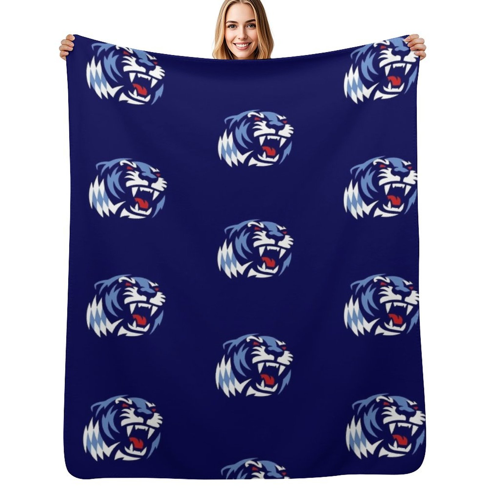 3D Printing Icon - Straubing Tigers icon essential Throw Blanket