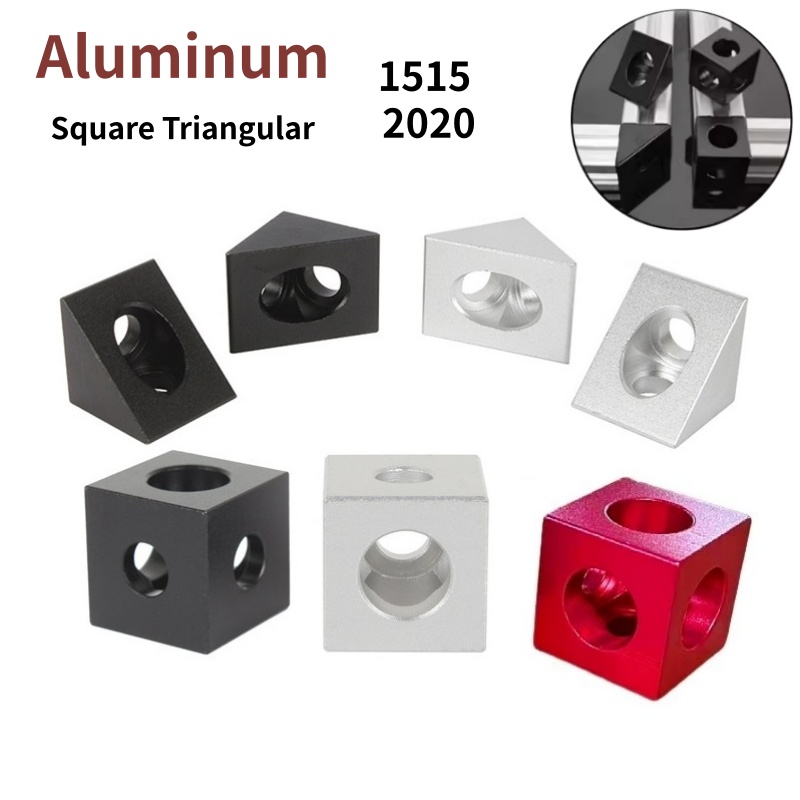 3D Printing Aluminium - 4pcs Aluminum V-Slot Block Cube Triangle