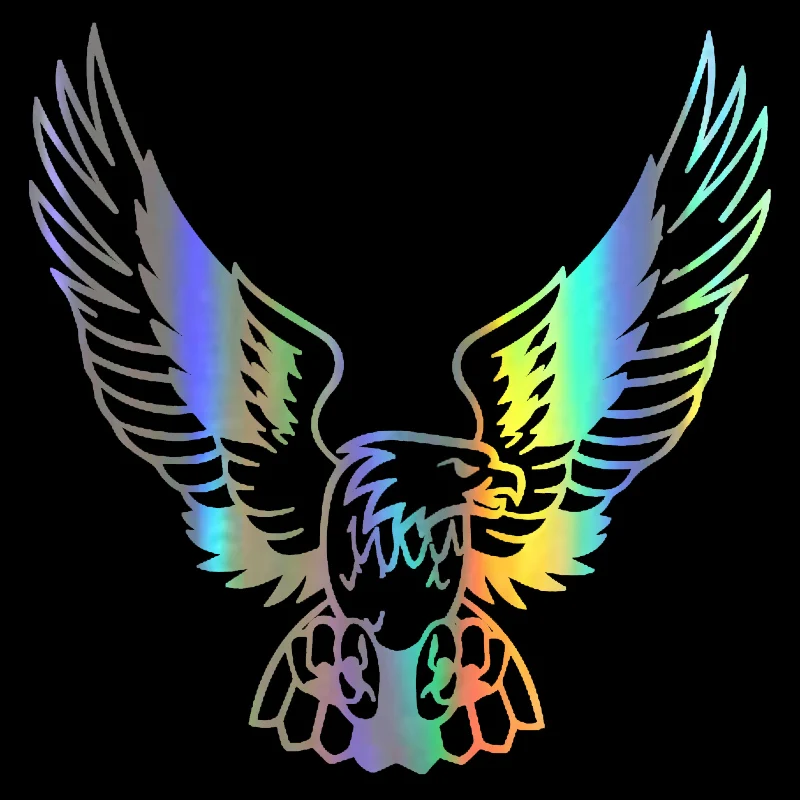 3D Printing Toys - 3D Car Sticker Fashion Eagle on