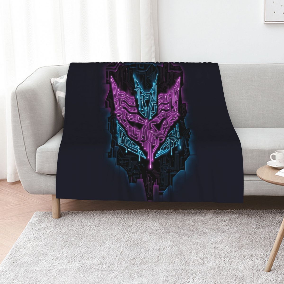3D Printing Icon - Decept-Iconic II Throw Blanket Lightweight Warm