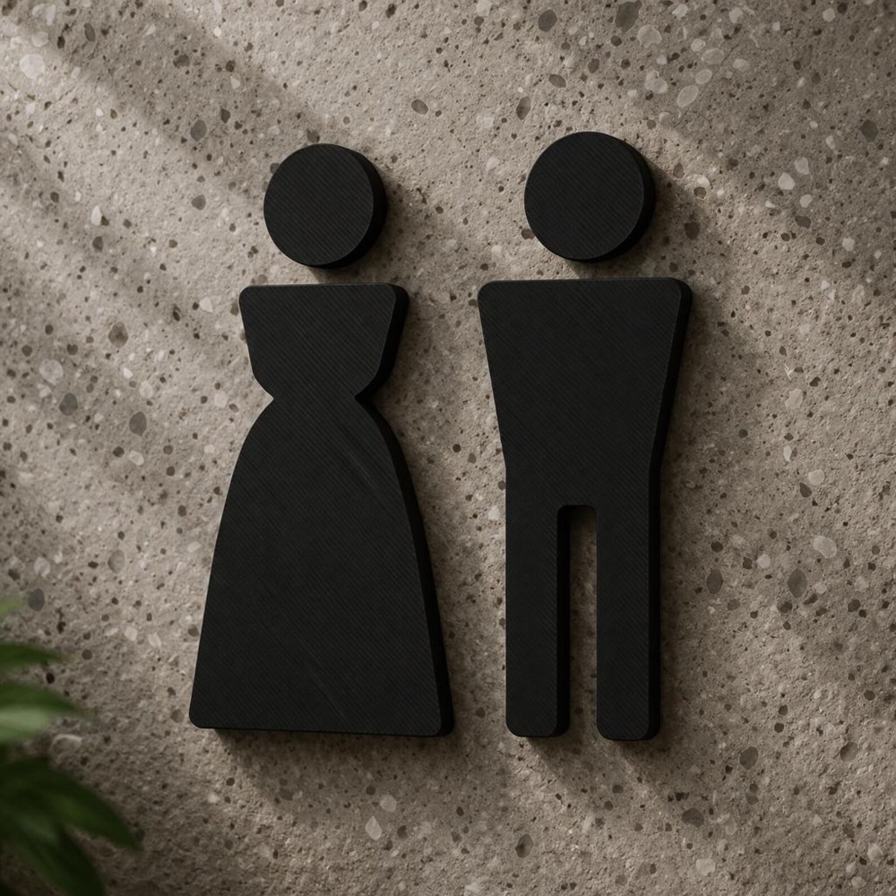 Minimalist 3D Printed Male Fem - 3D Printing Icon 评论和价格