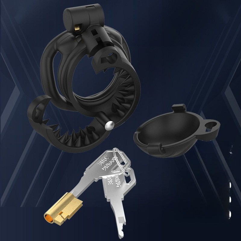 Male chastity lock, wolf tooth - 3D Printing Toys 评论和价格