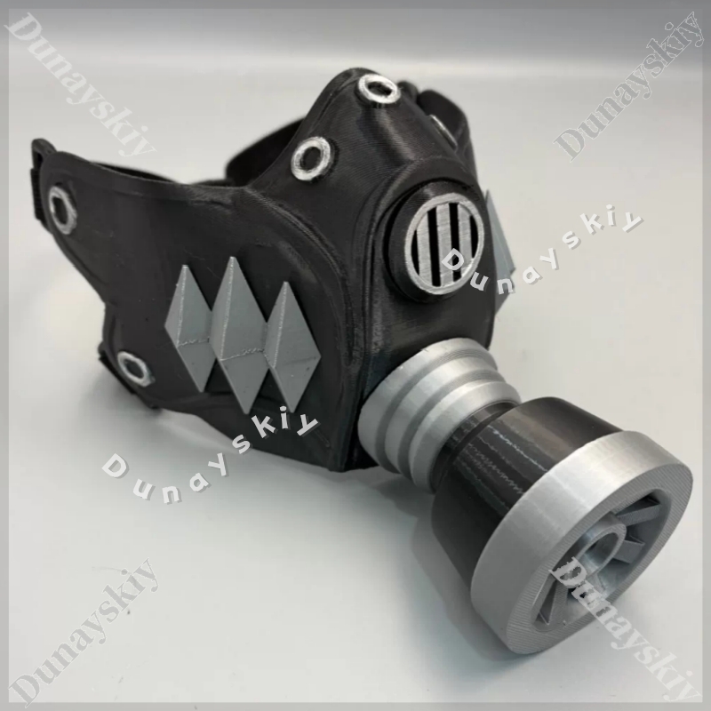 Guita Cyberpunk Gas Mask Green - 3D Printing Mask 评论和价格