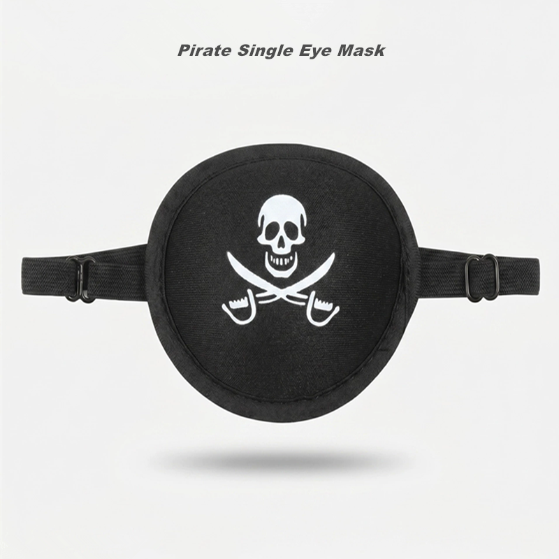 Pirate Style 3D Single-Eye Eye - 3D Printing Mask 评论和价格