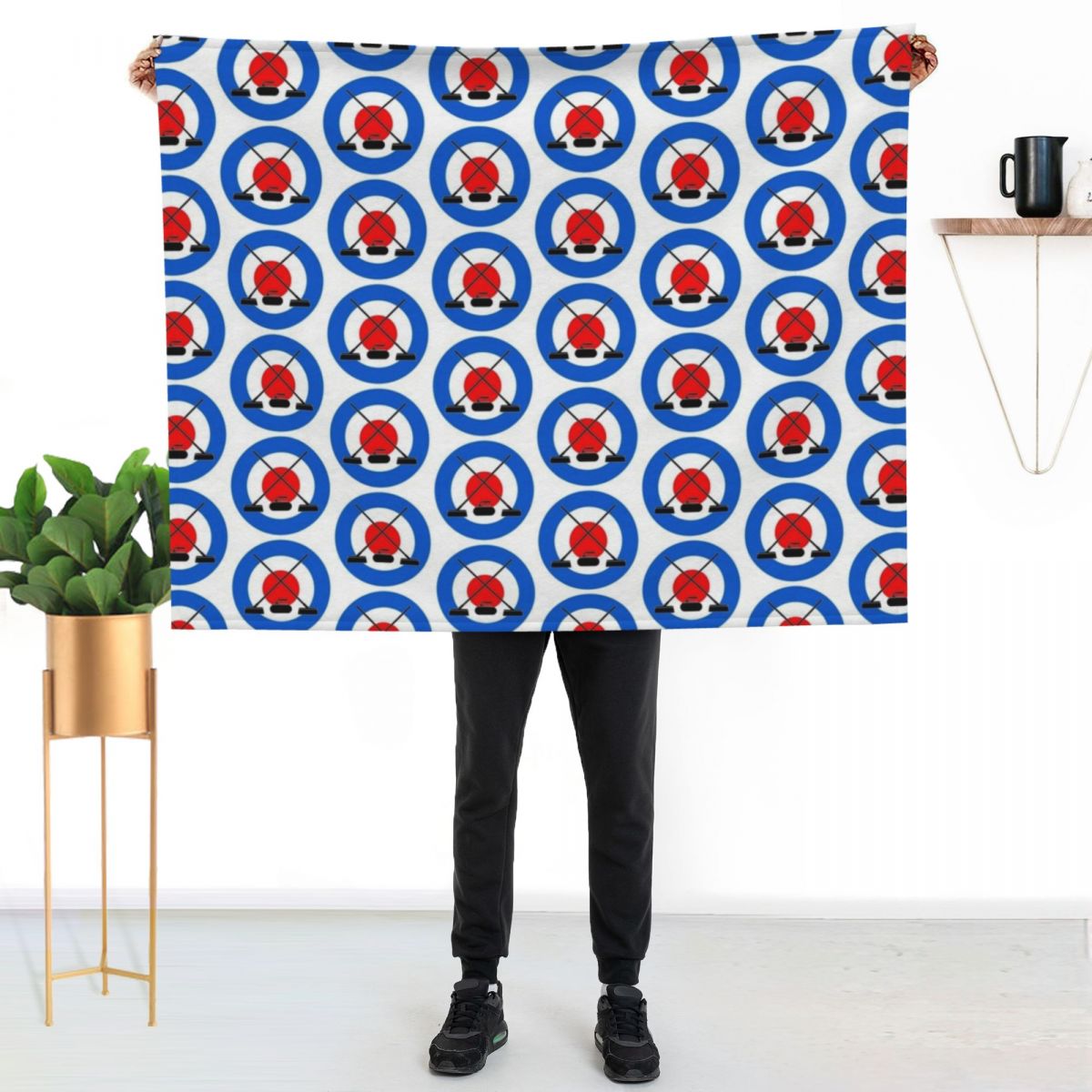 curling icons Throw Blanket Li - 3D Printing Icon 评论和价格