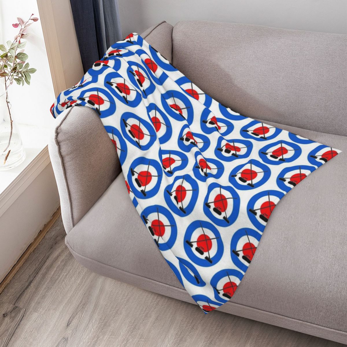 curling icons Throw Blanket Li - 3D Printing Icon 评论和价格