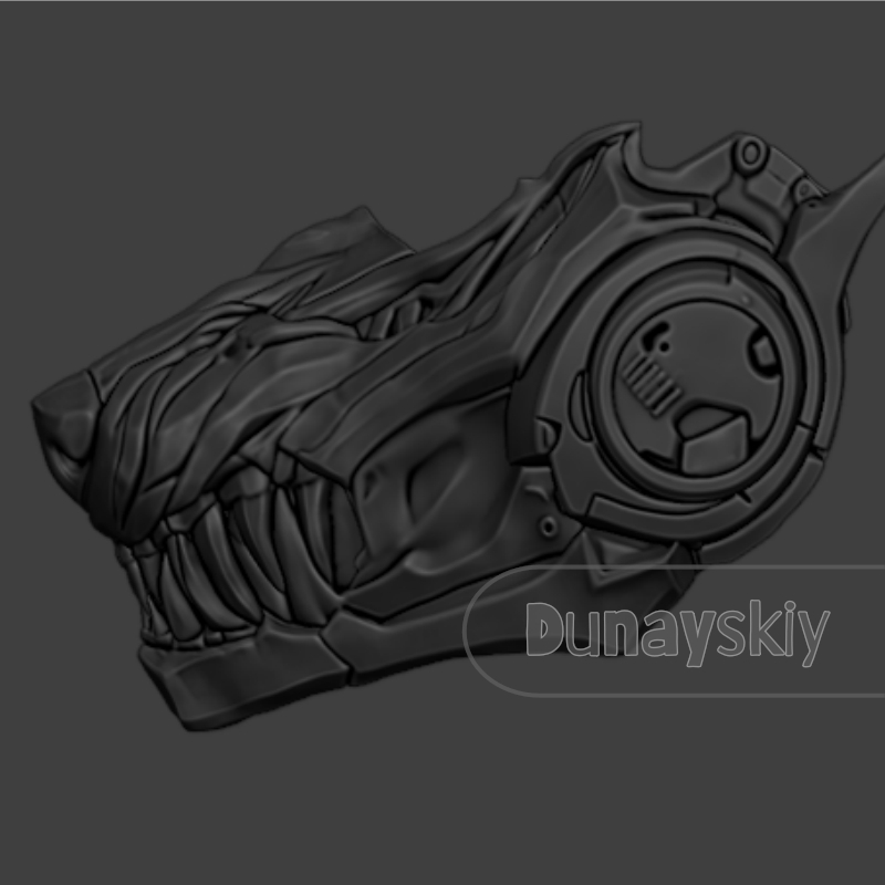 Love and Deepspace Valko Wolf  - 3D Printing Mask 评论和价格