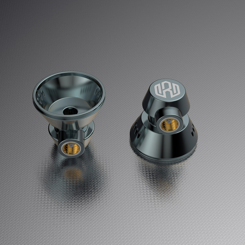 Flat-headphone 15.4mm Wind Chi - 3D Printing Aluminium 评论和价格