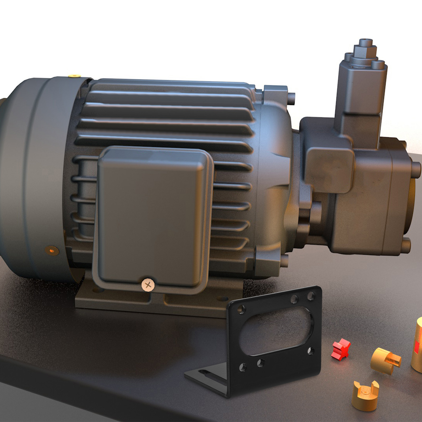 Steel Gear Motor Mounting Brac - Stepper Motor 评论和价格