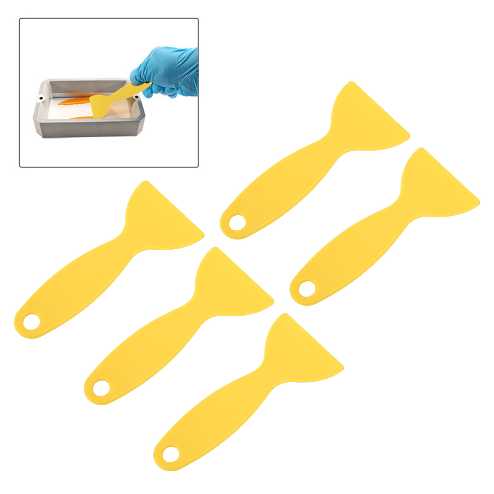 5pcs Flexible 3D Printer Spatu - Print Removal Spatula 评论和价格