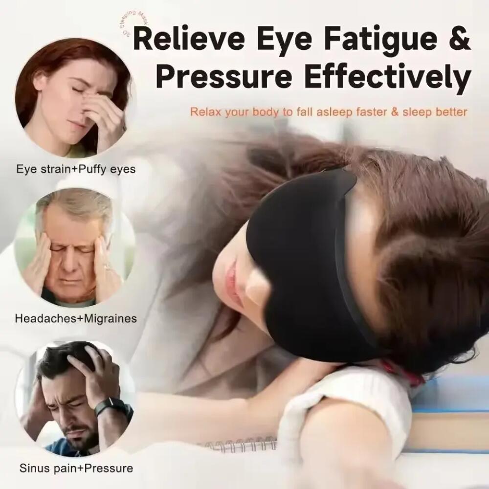 New 3D Sleep Eye Mask Stereosc - 3D Printing Mask 评论和价格