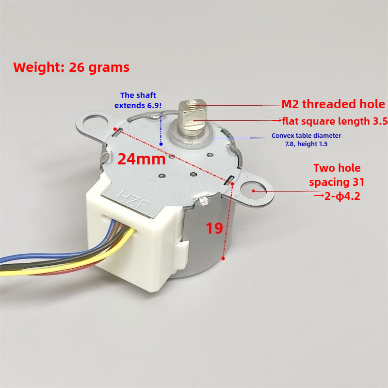 24BYJ48  DC 5V Stepper Motor D - Stepper Motor 评论和价格