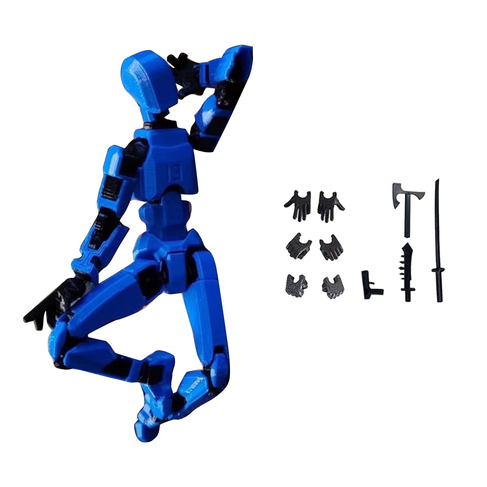 Titan 13 With Wings Figure Toy - 3D Printing Aluminium 评论和价格