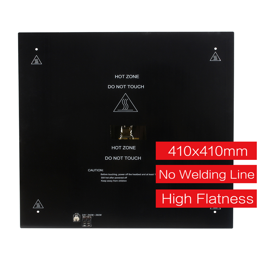 XCR 3D Printer Parts 24V Heate - 3D Printing Aluminium 评论和价格