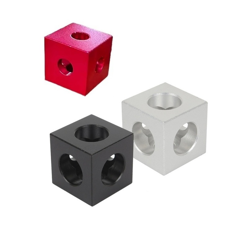 4pcs Aluminum V-Slot Block Cub - 3D Printing Aluminium 评论和价格