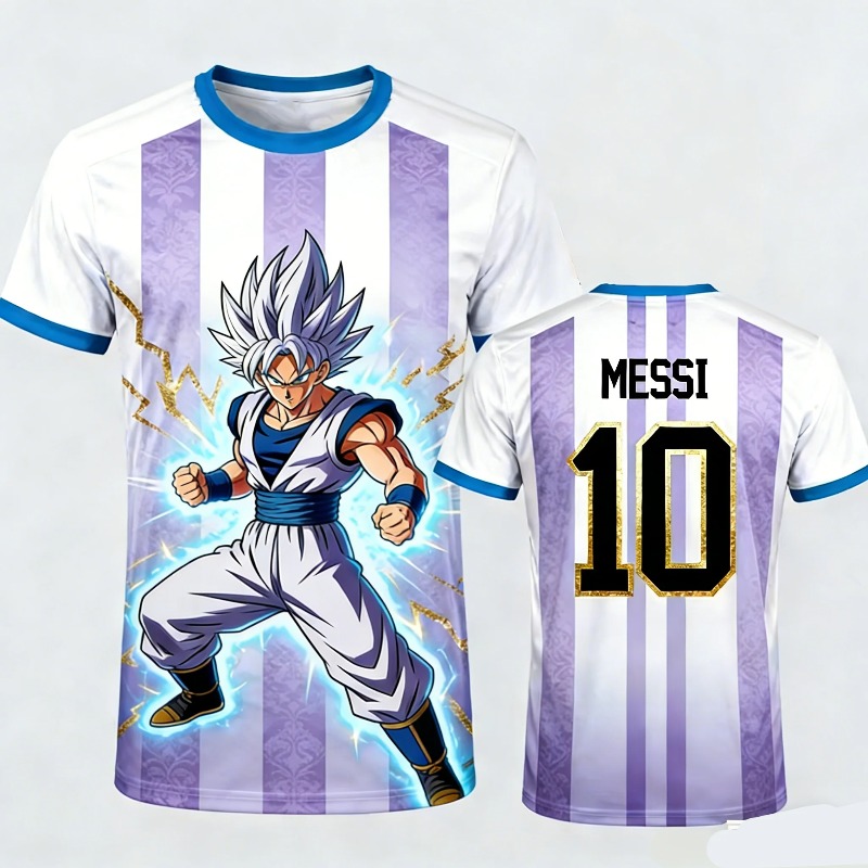 Dragon Ball Z Goku x Messi Arg - 3D Printing Z Hop 评论和价格