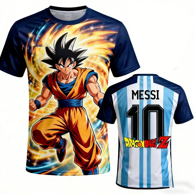 Dragon Ball Z Goku x Messi Arg - 3D Printing Z Hop 评论和价格
