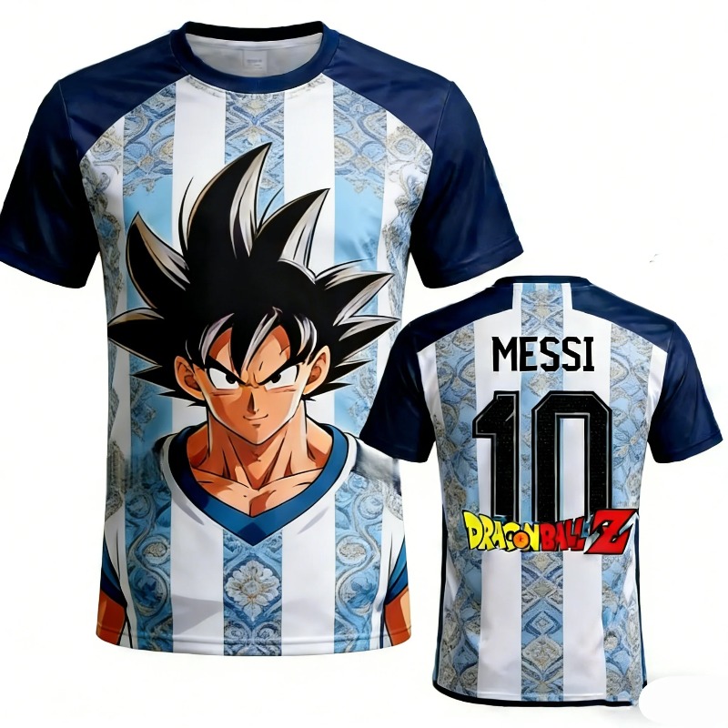 Dragon Ball Z Goku x Messi Arg - 3D Printing Z Hop 评论和价格