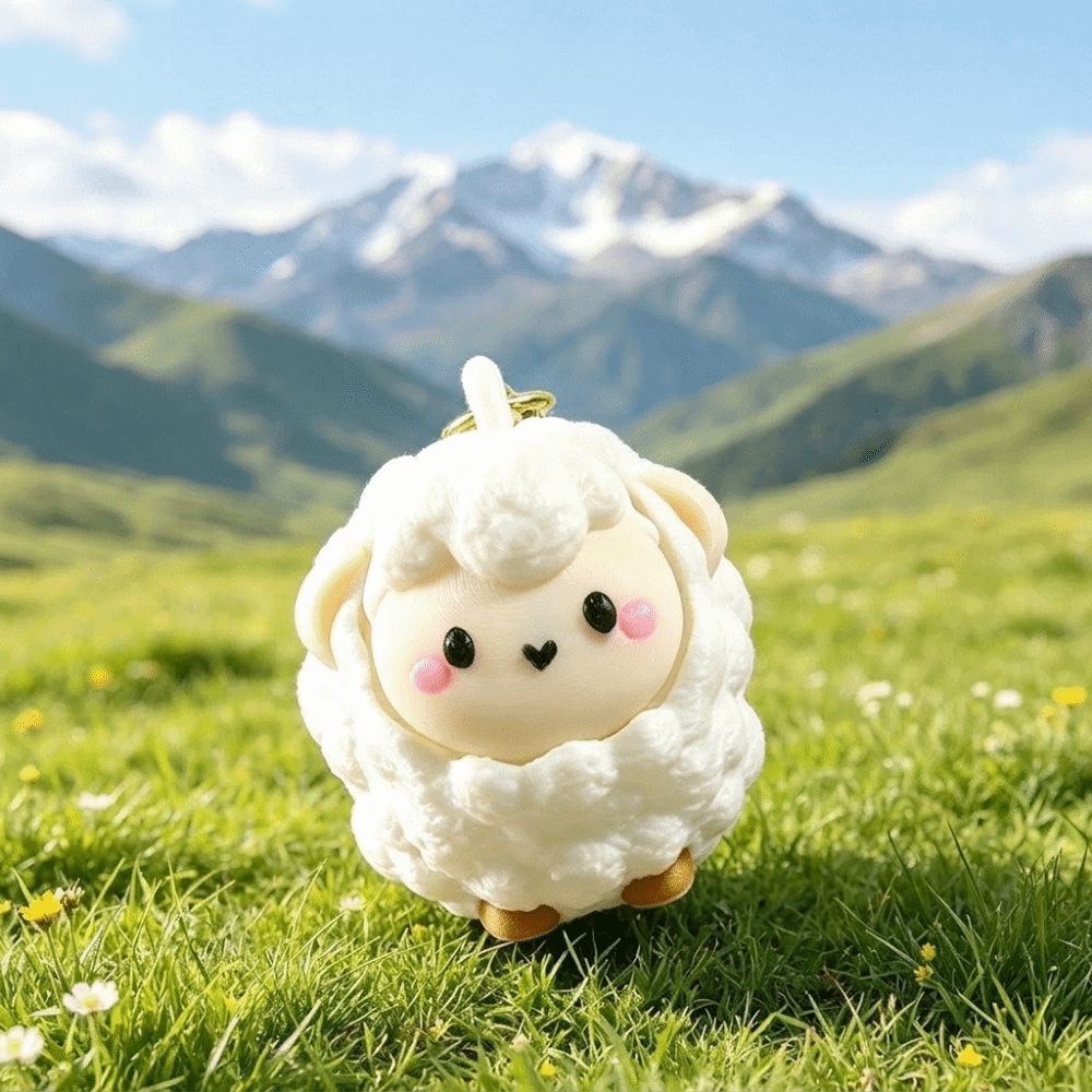 Creative 3D Printed Sheep Fidg - 3D Printing Aluminium 评论和价格