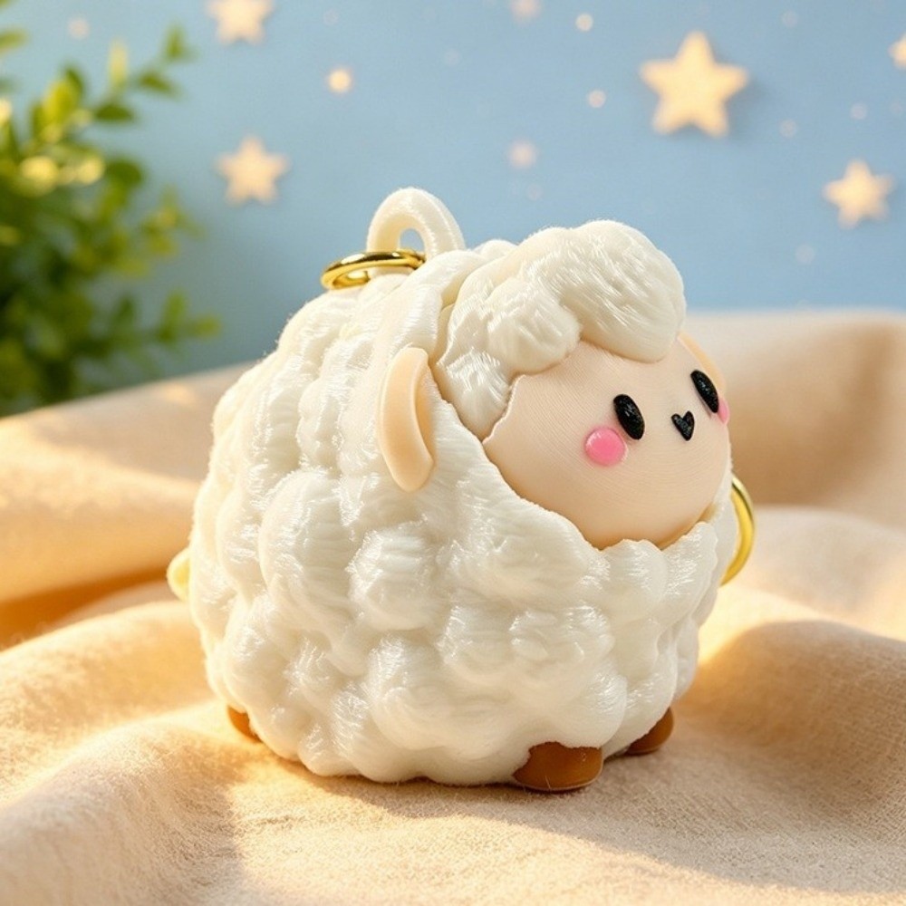 Creative 3D Printed Sheep Fidg - 3D Printing Aluminium 评论和价格