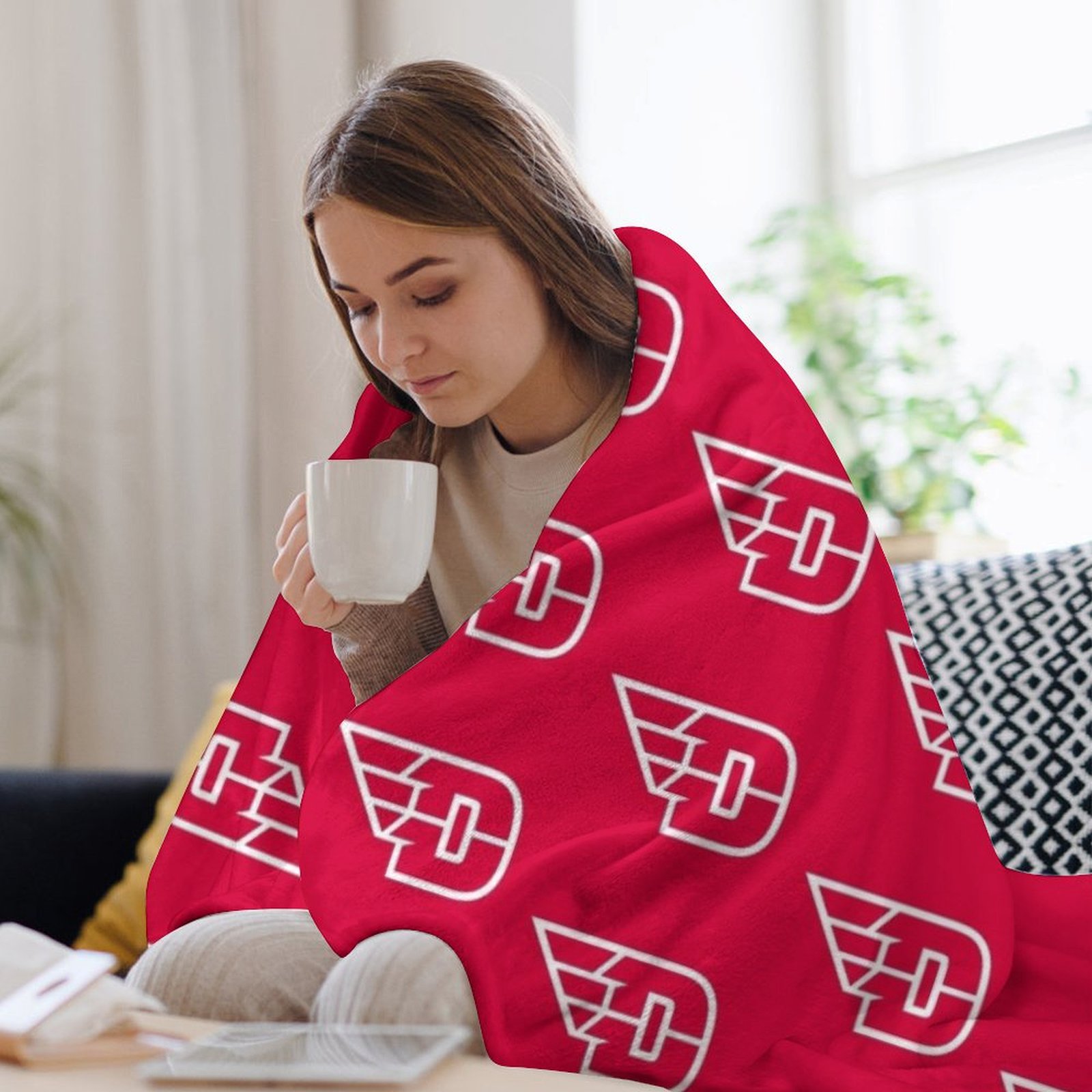 The Dayton Icon Throw Blanket  - 3D Printing Icon 评论和价格