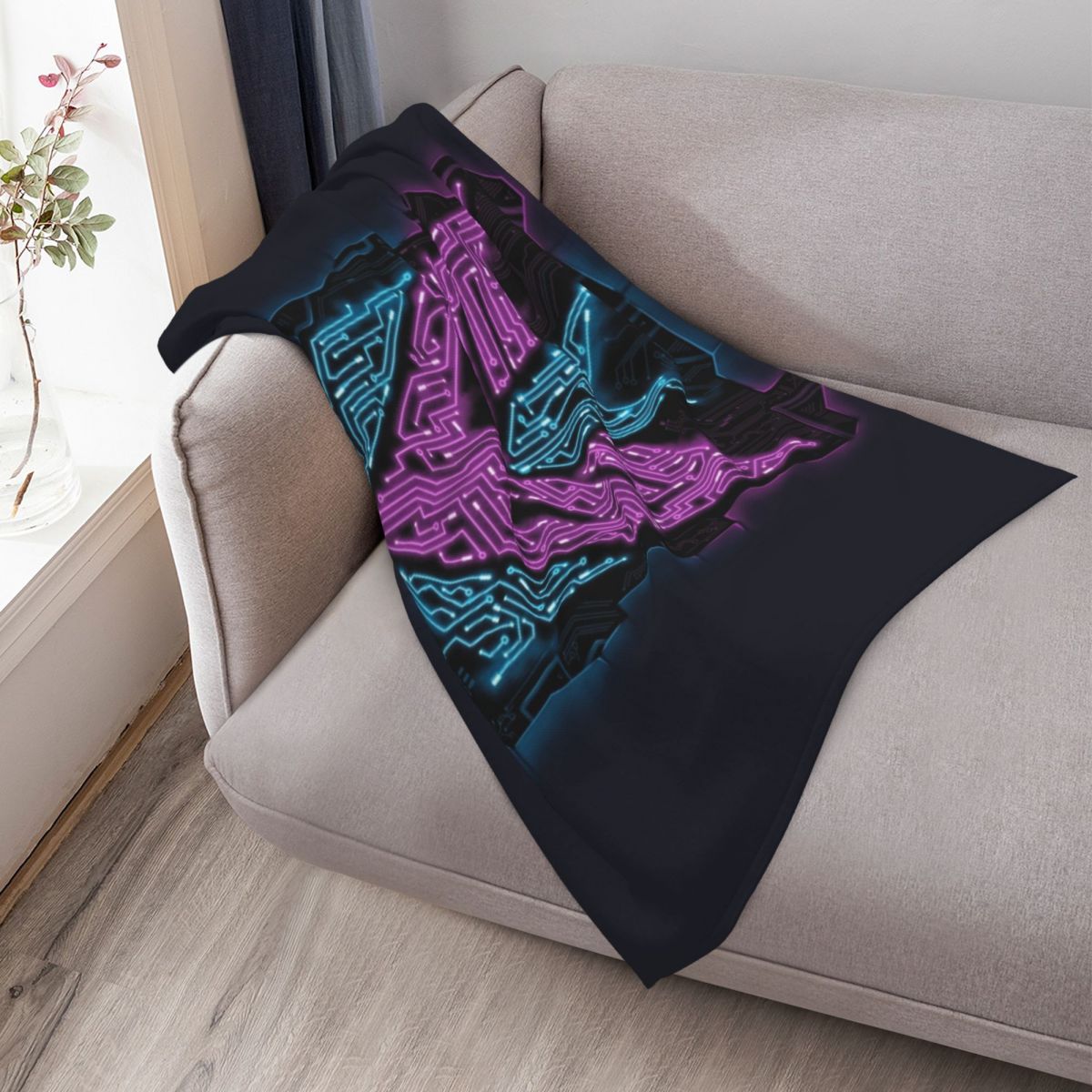 Decept-Iconic II Throw Blanket - 3D Printing Icon 评论和价格